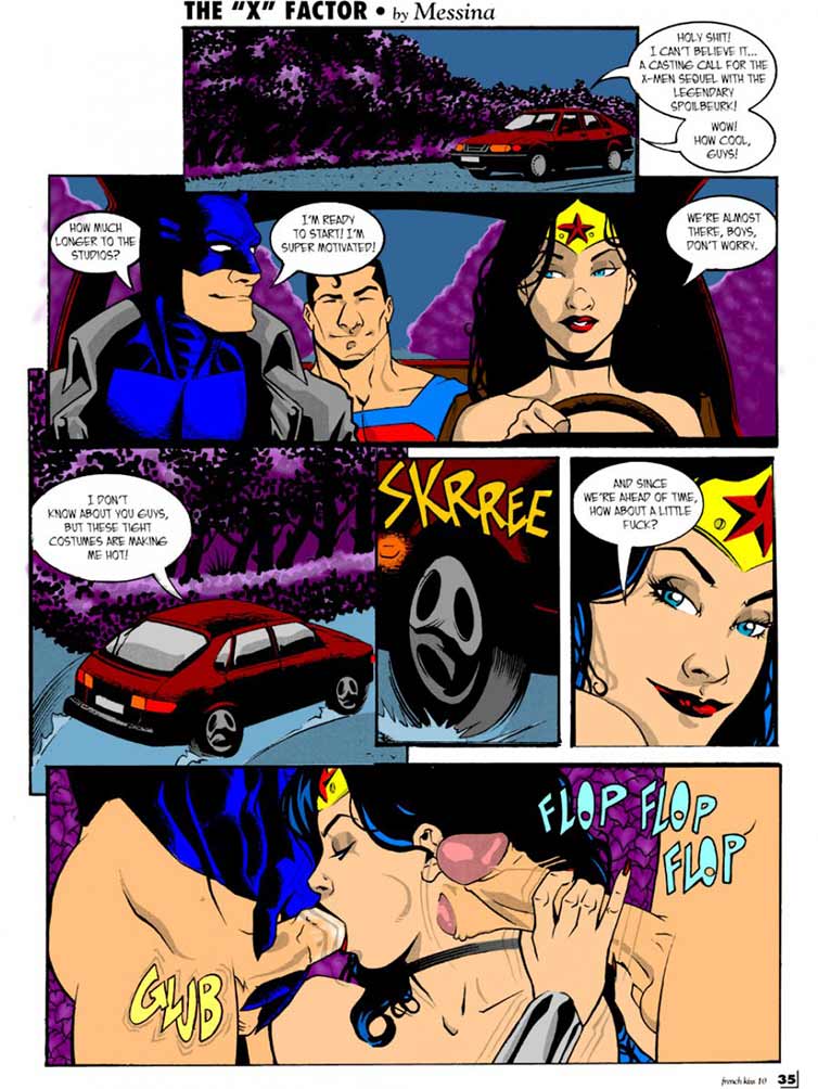 Wonder Woman Porn Heroes