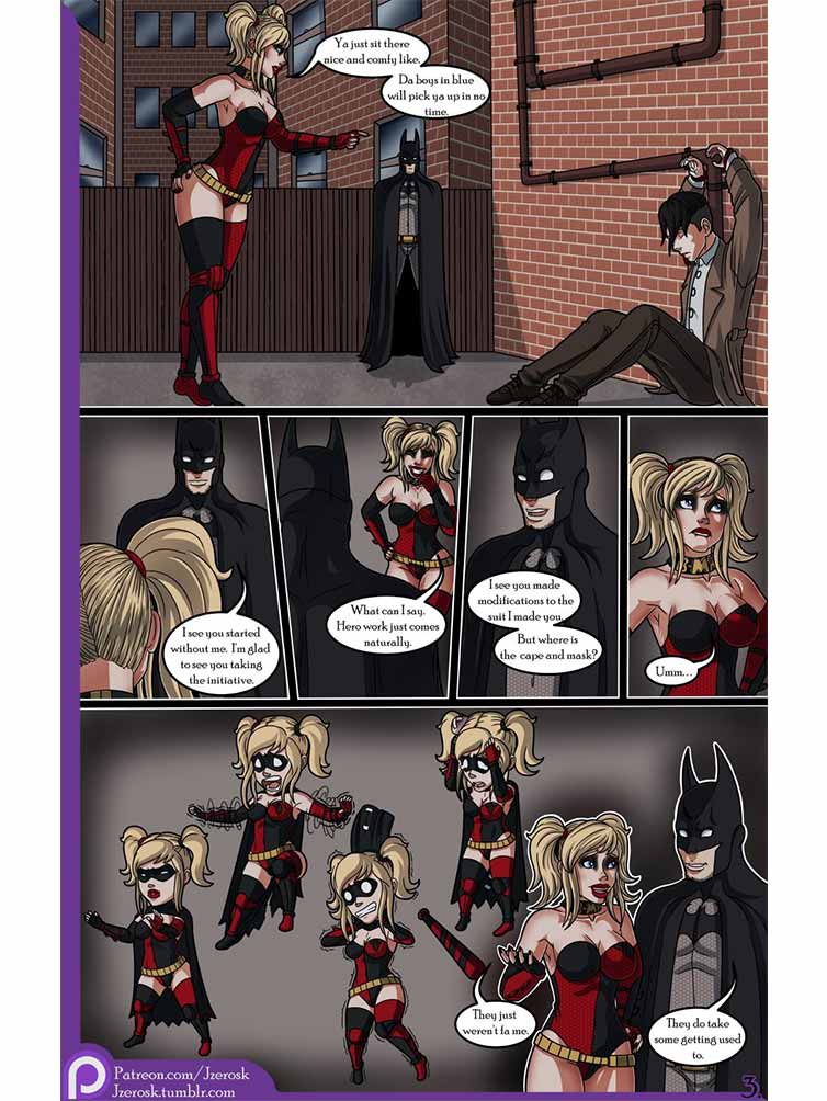 Batman fucks Harley Quinn