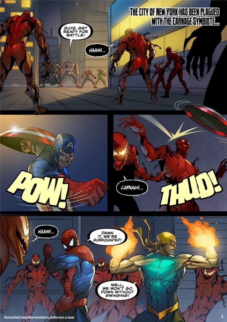 Symbiote Queen - Spiderman fucking the villain