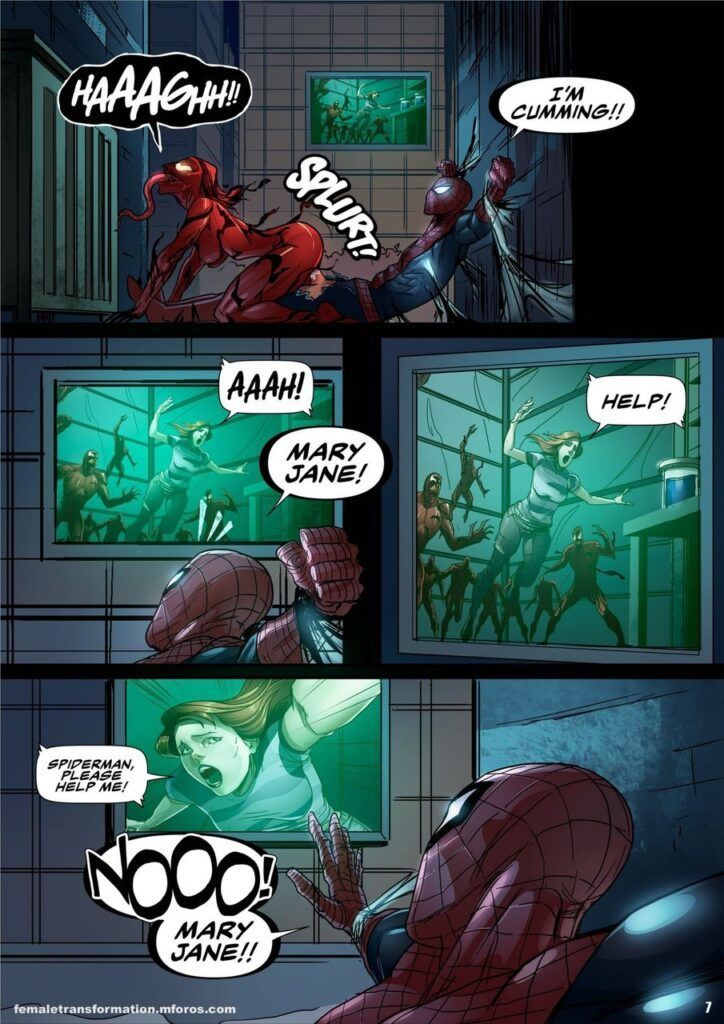 Symbiote Queen - Spiderman fucking the villain